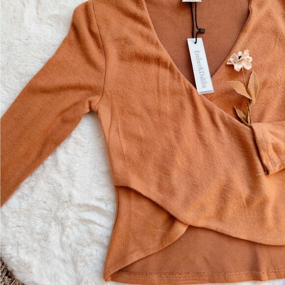 (Set)La Lux Collection Rust Cloud Soft Lounge Outfit Set - Picture 4 of 12